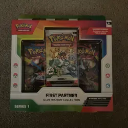 Pokemon TCG First Partner Illustration Collection - Series 1 Box Sealed - Image 1