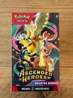 Pokemon TCG: Ascended Heroes Booster Bundle and Pin Collection - Image 2