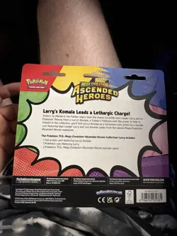 Pokemon TCG Ascended Hero’s 2 Pack Blister Collection Larry Sealed Brand New - Image 2