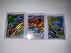Pokemon TCG First Partner Illustration Collection 3x Kanto Gen 1 Series 1 - Image 1