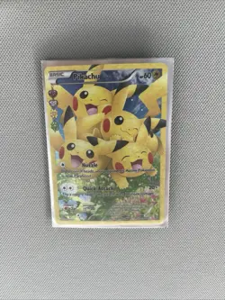 Pokemon Pikachu Collection Card RC29/RC32 2016 Full Art - Image 3