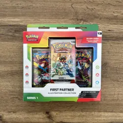 First Partner Illustration Collection Series 1 - Pokemon TCG - New & Sealed - Image 1