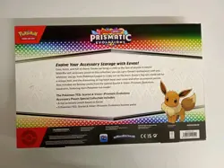 Pokemon Prismatic Evolutions Accessory Pouch Special Collection Box New Sealed - Image 2