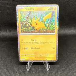 Pokemon TCG Pikachu 002/015 Holo McDonald's Collection Promo 2024 English - Image 1