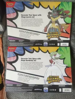 Pokemon Ascended Heroes Poster Collection Box Lucario and Gaurdevoir Sealed - Image 5