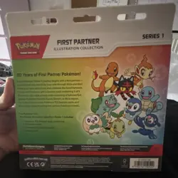 Pokemon TCG First Partner Illustration Collection Series 1 Promo Box - Image 2