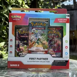 Pokemon TCG First Partner Illustration Collection Series 2 Factory Sealed - Image 1