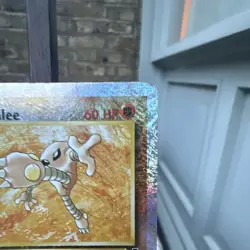 Pokemon TCG Legendary Collection Hitmonlee 7/102 Holo Rare EN 1999 60 HP - Image 3