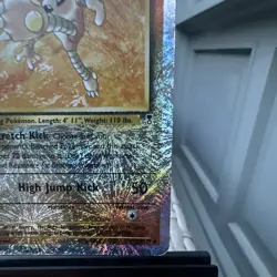 Pokemon TCG Legendary Collection Hitmonlee 7/102 Holo Rare EN 1999 60 HP - Image 4