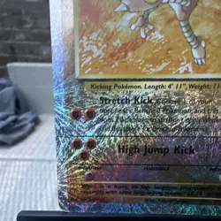 Pokemon TCG Legendary Collection Hitmonlee 7/102 Holo Rare EN 1999 60 HP - Image 5