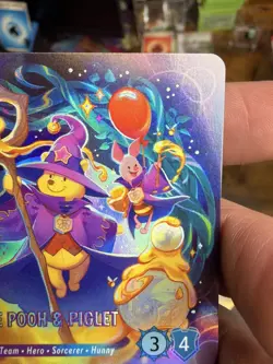 Disney Lorcana Winnie the Pooh & Piglet - Hunny Mages 234/207 Enchanted Foil EN - Image 5