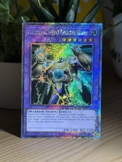 Elemental Hero Thunder Giant RA03-EN153 Platinum Secret Rare 1st Edition Card NM - Image 1