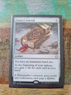 Venser's Journal Commander 2021 Magic the Gathering Card Set NM - Image 1