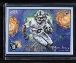Ashton Jeanty 2025 Topps Chrome Cosmic #STN-4 Stars in the Night Rookie - Image 1