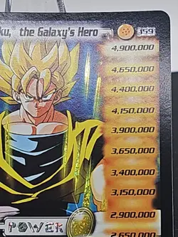 Dragon Ball Z *GKI Alt Foil* Goku, the Galaxy's Hero #UR20 Lv5 VLP/LP ULTRA RARE - Image 5