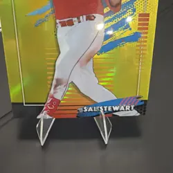 2026 Topps Finest Baseball Sal Stewart RC #179 Uncommon Yellow /275 - Reds - Image 2