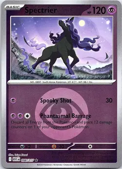 Spectrier (Energy Symbol) 098/217 Ascended Heroes Pokemon Reverse Holo NM - Image 1