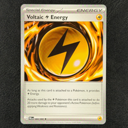 Voltaic Energy 084/084 Non Holo Deck Exclusive Pitch Black - Pokemon TCG - NM - Image 1