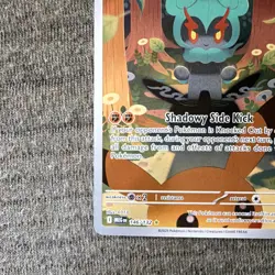 Marshadow 146/132 Pokemon Rare Holo HP90 ENG NM Pokemon TCG MEG - Image 5