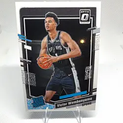 NM 2023-24 Panini Donruss Optic Rated Rookie Victor Wembanyama RC #225 Spurs - Image 1