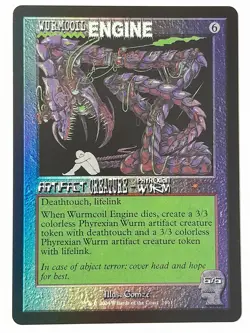 Wurmcoil Engine (Foil) - NM - SLD Secret Lair Brain Dead Creatures - MTG Magic - Image 1