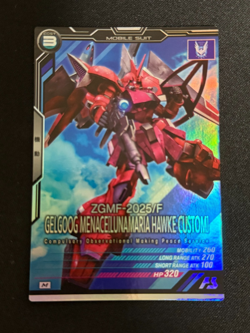 Gundam ARSENAL BASE Card UT01-064,028(M) Lunamaria Hawke Gelgoog BANDAI JAPAN - Image 4