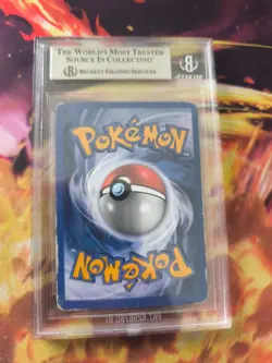 Pokemon Karte Card Raichu Fossil Holo 1999 Rare Deutsch German Beckett BGS 4 - Image 5