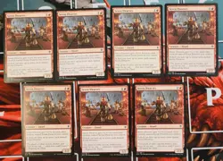 MTG 7x Seven Dwarves Throne Of Eldraine NM 141/269 - Image 1