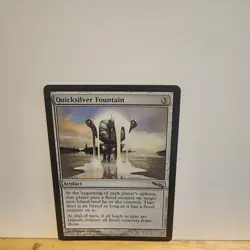 Quicksilver Fountain MTG Mirrodin LP - Image 1
