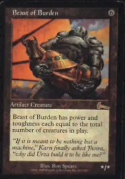 Beast of Burden - Urza's Legacy: #122, Magic: The Gathering Mp C310 - Image 1