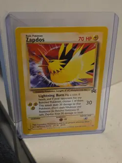 Pokemon Zapdos Black Star Promo 23 Non-Holo Card Rare, Near Mint Condition - Image 1