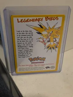 Pokemon Zapdos Black Star Promo 23 Non-Holo Card Rare, Near Mint Condition - Image 2