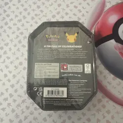 Pokemon TCG Lance’s Charizard V Celebration Tin 25th Anniversary Factory Sealed - Image 2