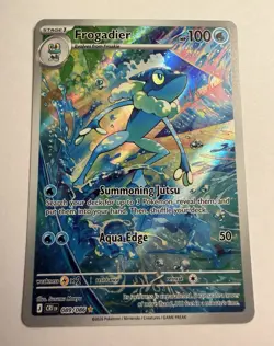 Frogadier Chaos Rising English 100 HP Holo Full Art 089/086 - Image 1