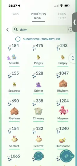Pokemon Go (Stage 29) Shiny Heracross ( 53 Shinys ) - Image 3