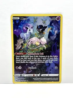Pokemon TCG Mew GG10/GG70 SWSH: Crown Zenith: Galarian Gallery Holo NM - Image 1