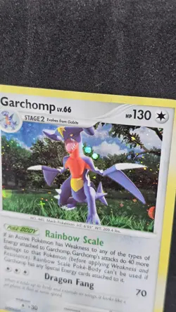 Pokemon Garchomp Holo Rare TCG Card 9/123 Mysterious Treasures Lightly Played - Image 2