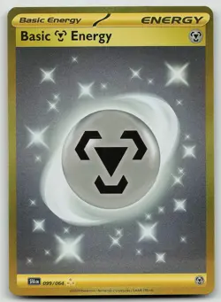 Pokemon Basic Metal Energy 099/064 Shrouded Fable Hyper Rare Holo NM - Image 1