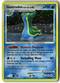 2007 Gastrodon East Sea ⭐ 8/132 Holo Rare Secret Wonders Pokemon LP - Image 1