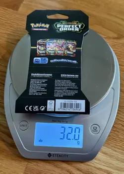 HEAVY! GOD PACKUU SIRUU 32g Perfect Order Pokemon TCG Sleeved Booster (SEALED) - Image 2
