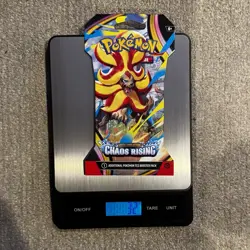 🔥HEAVY 32g Chaos Rising Sleeved Booster Pack Sealed Pokemon TCG - Image 1