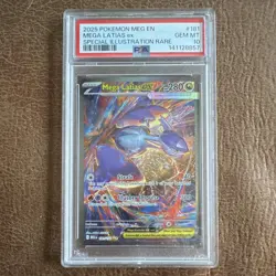 The Pokemon Company Pokemon TCG Mega Latias ex 181/132 ME01 SIR Holo PSA 10 - Image 1