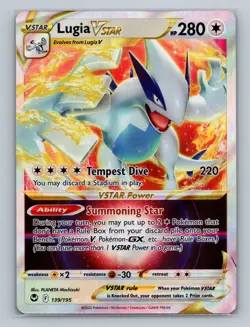 Pokemon SWSH12: Silver Tempest #139/195 Lugia VSTAR - Image 1