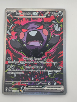 Morpeko ex 117/084 Me05: Pitch Black Holo | Near Mint | SIR Pokemon Card - Image 1