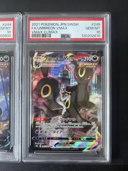 PSA 10 Consecutive Umbreon V VMAX CSR 2021 Japanese Pokemon Card - Image 5