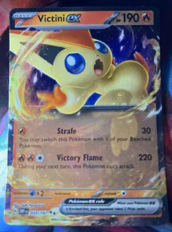 2023 Pokemon SV Obsidian Flames - OBF EN Victini ex #033/197 - Image 1