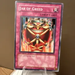 Jar of Greed SD3-EN029 Structure Deck: Blaze of Destruction 1st Edition - Image 1