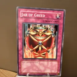 Jar of Greed SD3-EN029 Structure Deck: Blaze of Destruction 1st Edition - Image 2