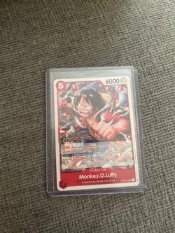 Monkey D. Luffy ST01-012 Treasure Cruise Promo One Piece TCG English Vol. 5 - Image 1