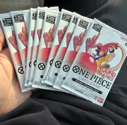 Round 1 One Piece Card Game Promotional Pack - English ALL 10 packs ✅ - Image 2